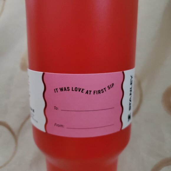 NWT Authentic Valentines Day Release! Stanley Tumbler Limited Edition Target Red - Picture 5 of 9